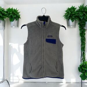 Patagonia Women’s Re-Tool Vest Tailored Grey Nickel X-Dye Concord Purple MEDIUM